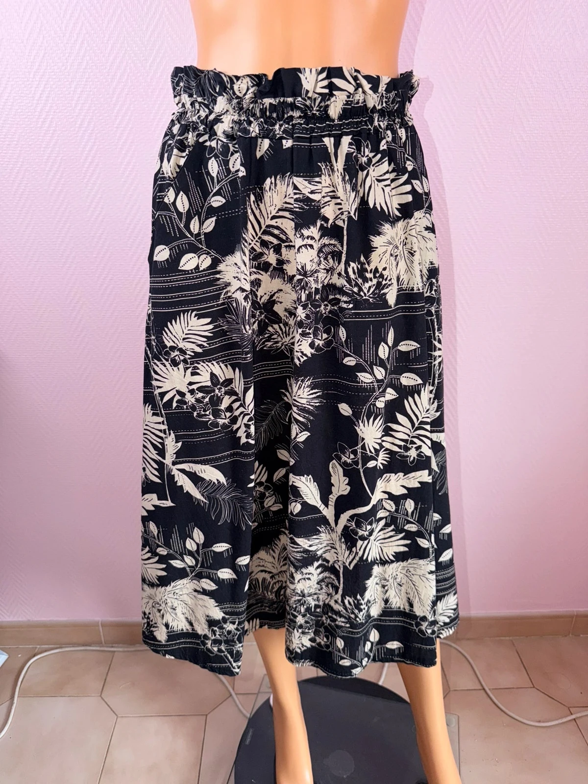 Jupe roze marine maat 36 super staat – photo 3